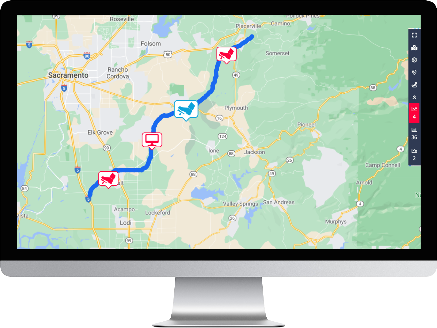 fleetly gps tracker for Driver Identification